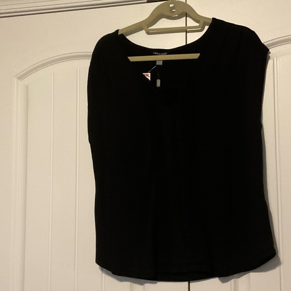 Cable & Gauge Black Women's Blouse